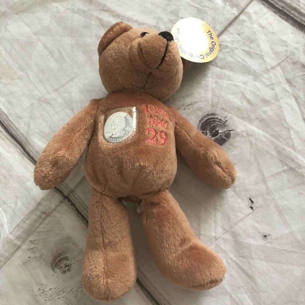 Timeless Toys The Original Collectible Quarter Bears‎ Iowa Plush 2002